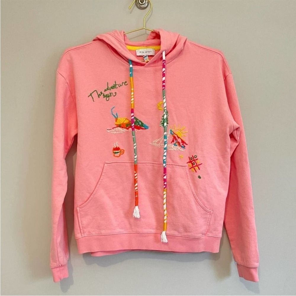 Mira Mikati Embroidered Detail Hoodie - Picture 4 of 8